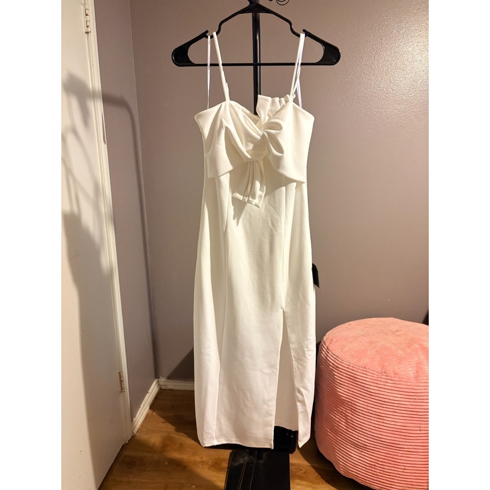Lulus‎ White Spaghetti Strap Dress Sz XS - NWT